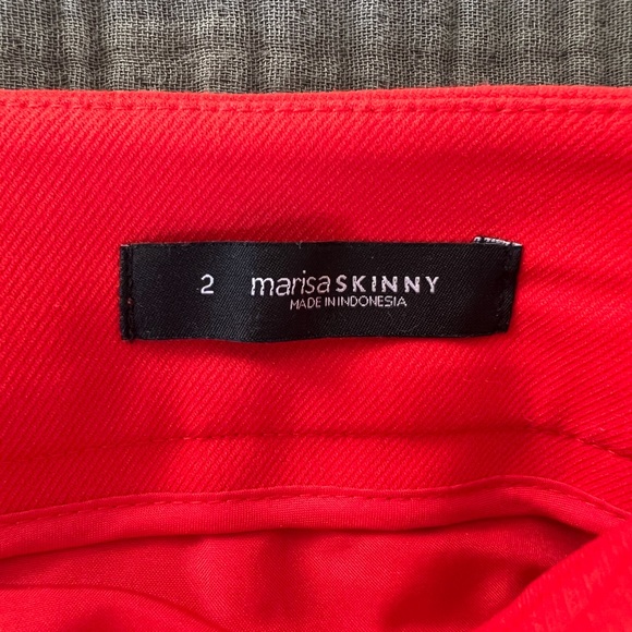 Loft Marisa Skinny Pants - Orange - Picture 5 of 5